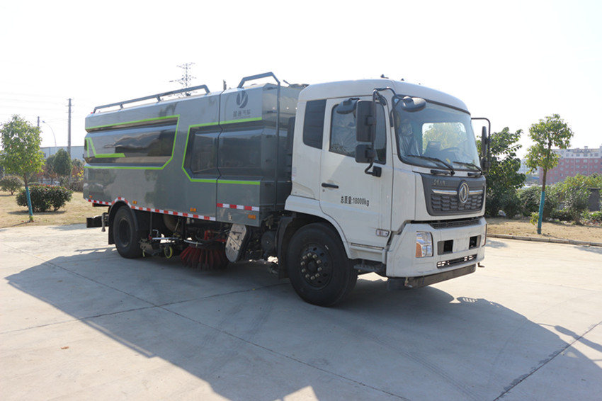 東風天錦18立方洗掃車-東風天錦18噸洗掃車廠家直銷